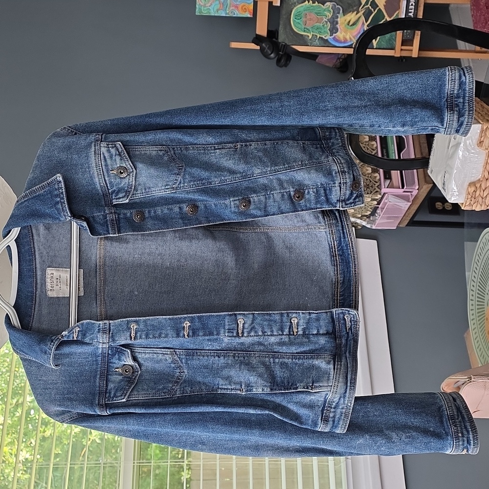 Bershka Classic Blue Jean Jacket
